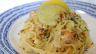 Creamy Salmon Tagliatelle Pasta [upl. by Iadrahs]