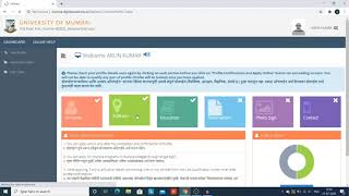 Online Admission Process for degree college 202021  Registration Process in Mumbai University [upl. by Ahsimin]