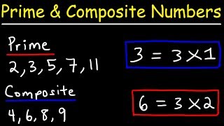 Prime Numbers and Composite Numbers [upl. by Ezara]