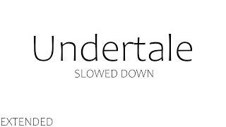 Finale  Undertale OST EVEN SLOWER1 HOUR [upl. by Larsen476]