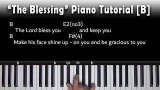 The Blessing  Piano Tutorial  Kari JobeCody Carnes  Elevation Worship B [upl. by Aimahc]