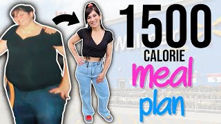 My 1500 Calorie WALMART WEIGHT LOSS MEAL PLAN No Cook amp Budget Friendly [upl. by Nefen628]