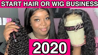 START YOUR HAIR OR WIG BUSINESS 2020 [upl. by Ciredor]