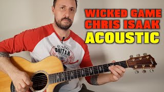 Wicked Game Acoustic Tutorial [upl. by Nosam527]