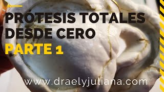 COMO HACER PRÓTESIS DENTALES DESDE CERO 👅Parte1IMPRESIONES PRIMARIAS PrótesisTotal DentaduraTotal [upl. by Ntisuj]