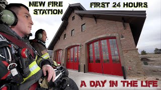 First 24 Hours in a New Fire Station  A Day in the Life [upl. by Lu]