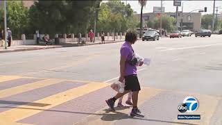 Underground pedestrian tunnel in Los Feliz taken over by homeless  ABC7 [upl. by Vladimir172]