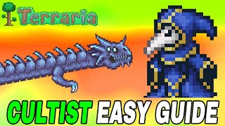 Terraria How To Beat amp Defeat Lunatic Cultist EASY Guide [upl. by Akiemat]