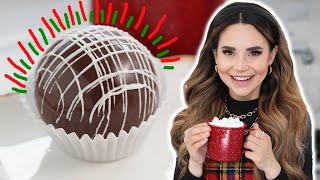 HOW TO MAKE AMAZING HOT COCOA BOMBS [upl. by Eibloc941]