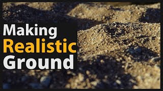 Blender 28 Tutorial How to make Realistic Ground [upl. by Akehsal]