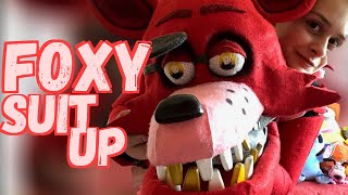 Foxy Cosplay Suit Up [upl. by Flan592]