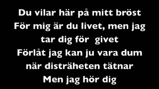 Stiftelsen  Vart jag än går lyrics [upl. by Baerl672]