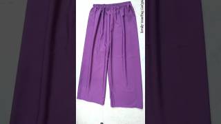 Palazzo Pant Cutting And Stitching shorts [upl. by Adleme]