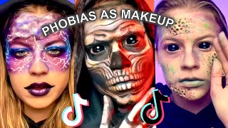 INSANE SFX PHOBIA MAKEUP COMPILATION  Sydney Morgan TikTok [upl. by Eatnoled]