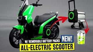 10 New Electric Scooters w Removable Batteries for Faster and Smarter Charging [upl. by Aimekahs]