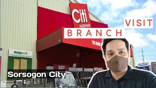 CITI Hardware Tour   Sorsogon City [upl. by Anaylil]