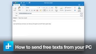 How to send free text messages from your PC [upl. by Nossaj]