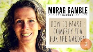 How to Make Comfrey Tea  Morag Gamble Our Permaculture Life [upl. by Ansilme]