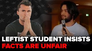 Leftist Student Insists Facts Are Unfair [upl. by Conn918]