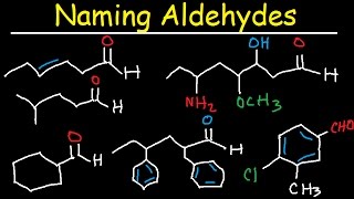 Naming Aldehydes  IUPAC Nomenclature [upl. by Sammons]