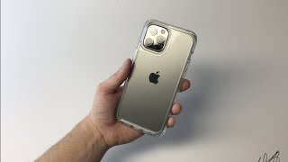 Otterbox Symmetry CLEAR Case Unboxing and Review iPhone 12 Pro Max [upl. by Priscella]