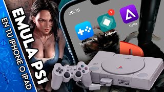 El MEJOR EMULADOR de PS1 para iOS  TUTORIAL para jugar en iPhone 2022 [upl. by Marten]