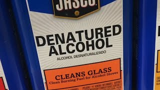 the DIFFERENCE between denatured alcohol and alcohol [upl. by Brey648]