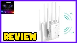 Aukey AC1200 DualBand WiFi Range Extender  Repeater REVIEW amp SETUP [upl. by Aleetha]