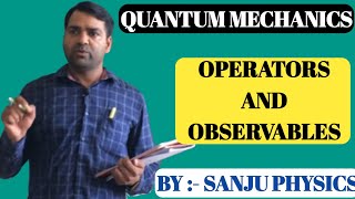 LEC 18 Operators and observables [upl. by Airdnaxela313]