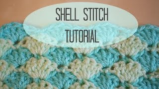 CROCHET Shell stitch tutorial  Bella Coco [upl. by Elisabet]