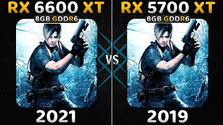 RX 6600 XT vs RX 5700 XT  1080P amp 1440P  14 Games Tested [upl. by Ozzie]