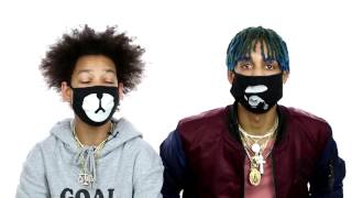 Ayo amp Teo Reveal The Meaning Behind Their Masks [upl. by Ramilahs689]