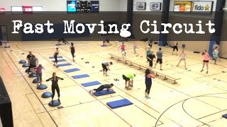 Moving Circuit  High Intensity Group Workouts [upl. by Cordelia]