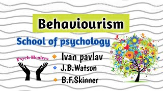 Behaviourism  School of psychology [upl. by Magna]