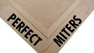 How To Cut Perfect Miters [upl. by Sigler]