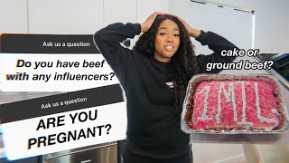 BAKING WITH COURTREEZY amp answering your JUICIEST QUESTIONS  1 million subscriber special [upl. by Oirrad]