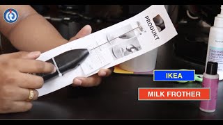 IKEA MILK FROTHER Review amp Battery Installation [upl. by Philine]