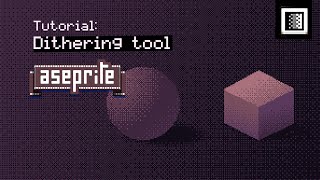 How To Use The Dithering Tool In Aseprite  Pixel Art Tutorial [upl. by Schaaff]