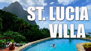 Caribbean Villa Tour  Stonefield Villas Resort  Saint Lucia [upl. by Ketchum]