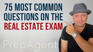 75 Most Common Questions on the Real Estate Exam 2023 [upl. by Ancel65]