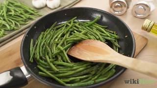 Comment Faire Des Haricots Verts Sautés [upl. by Drhacir943]