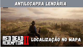 Antilocapra lendária Localização no mapa  RDR2 reddeadredemption2 rdr2 [upl. by Treiber548]