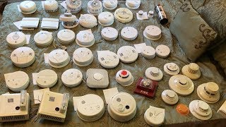 TestingShowing EVERY Smoke Alarm in my Collection [upl. by Awram]