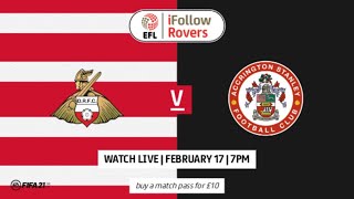 Doncaster Rovers v Accrington Stanley [upl. by Foster]