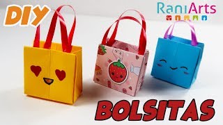 DIY  BOLSITAS DE REGALO ORIGAMI  GIFT BAGS [upl. by Ruelle]