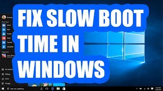 2024 Fix Slow Boot Time in Windows 10 with SSD [upl. by Riehl]