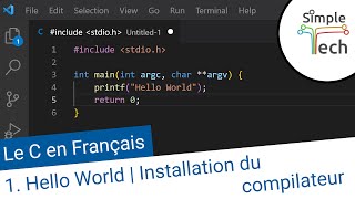 Programmation C  1 Introduction  Hello World [upl. by Greenes]