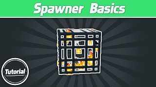 Minecraft Spawner Basics Tutorial  QuickFarms [upl. by Goody]