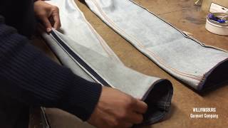 How to Taper Jeans Professionally [upl. by Wendelina]