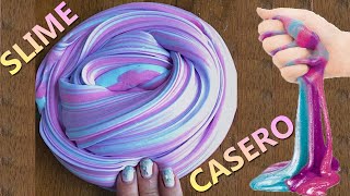 COMO HACER SLIME FACIL 1 INGREDIENTE  SIN BORAX [upl. by Shellans181]